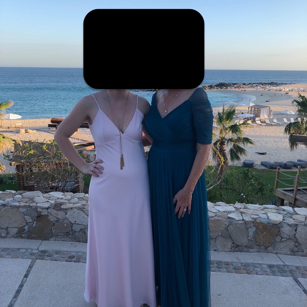 Modcloth Blush Pink Slip Dress